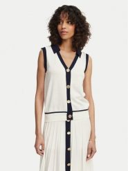 Artigli Kardigan ACMA004458 Biały Regular Fit. Białe kardigany damskie Artigli, xl, bez wzorów, z wiskozy. Za 239.99 zł.