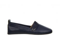 Baleriny Bayla-161 158 2361 Navy 161483, Granatowy, Skóra naturalna - 37. Niebieskie balerinki damskie Bayla, bez wzorów, z materiału. W wyprzedaży za 179.10 zł.