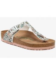 Birkenstock Japonki "Gizeh" ze wzorem rozmiar: 37. Klapki damskie Birkenstock, bez wzorów, z otwartym noskiem, bez obcasa, bez zapięcia. Za 359.32 zł.