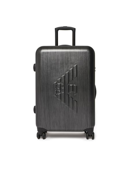 Emporio Armani Walizka średnia EM001930 AF15459 U8097 Szary. Szare walizki Emporio Armani, bez wzorów, z tworzywa sztucznego, średnie. Za 839.99 zł.
