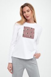 Bluzka damska Dafne MM. Bluzki damskie MM, xs, bez wzorów, bez kołnierzyka, bez ramiączek. W wyprzedaży za 487.20 zł.