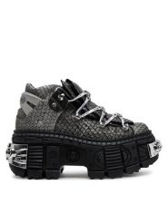 NEW ROCK Sneakersy M-106WALLC40 Szary. Szare obuwie sportowe damskie NEW ROCK, ze skóry, bez zapięcia. Za 1,279.00 zł.