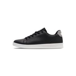 Sneakersy Hummel Court Line. Czarne obuwie sportowe damskie Hummel, bez zapięcia. Za 156.50 zł.