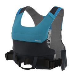 Kamizelka asekuracyjna żeglarska Tribord BA 50 N Club. Niebieskie kamizelki damskie Decathlon, bez wzorów, z materiału, bez kaptura. W wyprzedaży za 139.99 zł.