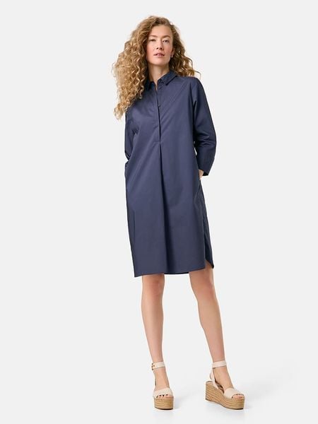 Gerry Weber Sukienka w kolorze granatowym rozmiar: 38. Niebieskie sukienki damskie Gerry Weber, bez wzorów, z bawełny, bez ramiączek. Za 144.24 zł.