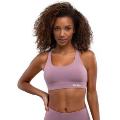 Stanik sportowy Fitness Siroko Balance Mauve. Fioletowe biustonosze sportowe damskie SIROKO, bez wzorów, z elastanu. Za 105.00 zł.