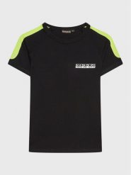 Napapijri T-Shirt S-Pinta NP0A4H2Y M Czarny Regular Fit. Czarne t-shirty i koszulki chłopięce Napapijri, bez wzorów, z bawełny, bez kołnierzyka, bez ramiączek. Za 179.99 zł.