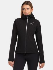 Kilpi Kurtka polarowa "Frensis" w kolorze czarnym rozmiar: 40. Czarne kurtki damskie Kilpi, bez wzorów, z polaru, bez kaptura. Za 270.39 zł.