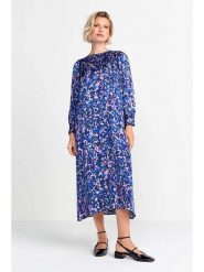 Rich & Royal Sukienka w kolorze niebieskim rozmiar: 36. Niebieskie sukienki damskie Rich & Royal, bez wzorów, z bawełny, bez ramiączek. Za 233.87 zł.