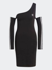 Adidas Sukienka dresowa w kolorze czarnym rozmiar: 28. Czarne sukienki damskie Adidas, bez wzorów, z dresówki, bez ramiączek. Za 164.95 zł.