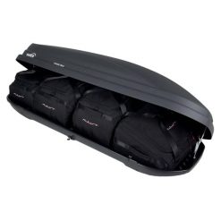 Torby Do Boksu Dachowego Hakr Magic 320 4Szt Kjust. Czarne torby podróżne KJUST, bez wzorów. Za 801.00 zł.