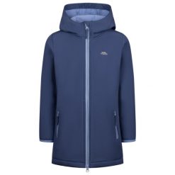 Trespass Brennagh - Damska kurtka softshell Bluetone. Niebieskie kurtki sportowe damskie Trespass, bez wzorów, z polaru, bez kaptura. Za 314.99 zł.