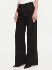 Calvin Klein Jeansy LV047D770G Czarny Wide Leg. Czarne jeansy damskie Calvin Klein. Za 389.99 zł.