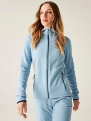 Dare 2b Kurtka sportowa "Density Core Stretch" w kolorze błękitnym rozmiar: 44. Niebieskie kurtki sportowe damskie Dare 2b, bez wzorów, z materiału, bez kaptura. Za 125.85 zł.