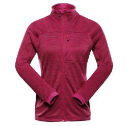 Bluza damska turystyczna szybkoschnąca Alpine Pro Onneca 3. Niebieskie bluzy damskie Alpine Pro, l, bez wzorów, z elastanu, bez kaptura. Za 299.00 zł.