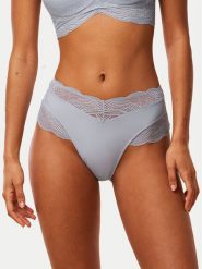 Triumph Figi klasyczne Lift Smart Bandeau Maxi EX 10215945 Niebieski. Niebieskie figi Triumph, bez wzorów, z syntetyku. Za 99.99 zł.