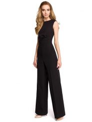 Stylove Kombinezon w kolorze czarnym rozmiar: XL. Czarne kombinezony damskie Stylove, xl, bez wzorów, bez kołnierzyka, bez ramiączek. Za 237.17 zł.