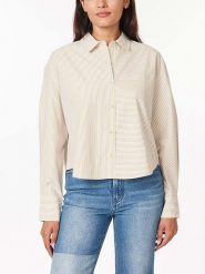 Scotch & Soda Koszula w kolorze żółtym rozmiar: M. Żółte koszule damskie Scotch & Soda, m, bez wzorów, z bawełny, bez kołnierzyka, bez ramiączek. Za 96.60 zł.