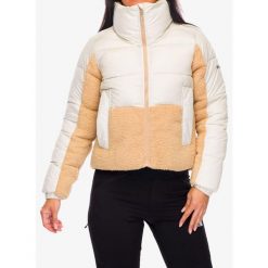 Kurtka ocieplana damska Columbia Leadbetter Point II Sherpa Hybrid. Białe kurtki damskie Columbia, bez wzorów, bez kaptura. Za 461.99 zł.