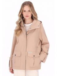 Schmuddelwedda Kurtka przejściowa w kolorze beżowym rozmiar: XL. Brązowe kurtki damskie Schmuddelwedda, xl, bez wzorów, bez kaptura. Za 347.99 zł.