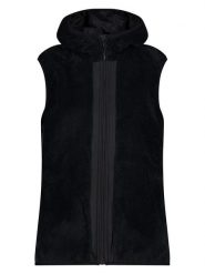 CMP Kamizelka polarowa w kolorze czarnym rozmiar: 38. Czarne kamizelki damskie CMP, s, bez wzorów, z materiału, bez kaptura. Za 126.45 zł.