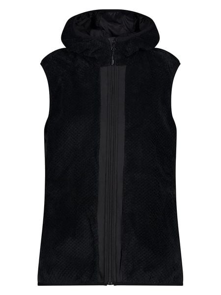 CMP Kamizelka polarowa w kolorze czarnym rozmiar: 38. Czarne kamizelki damskie CMP, s, bez wzorów, z materiału, bez kaptura. Za 126.45 zł.