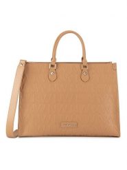 Nine West Torebka LX10044 Brązowy. Brązowe kuferki damskie Nine West, bez wzorów, z tworzywa sztucznego, bez dodatków. Za 299.99 zł.