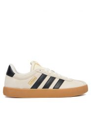 Adidas Sneakersy Vl Court 3.0 KI6728 Beżowy. Brązowe obuwie sportowe damskie Adidas, ze skóry, bez zapięcia. Za 299.99 zł.