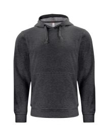 Clique Basic Hoody bluza z kapturem unisex Anthracite Melange. Szare bluzy damskie CLIQUE, xl, bez wzorów, z bawełny, z kapturem. Za 166.67 zł.