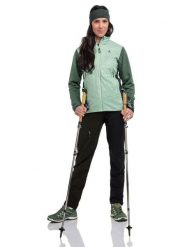 Schöffel Kurtka hybrydowa "Cascata" w kolorze zielonym rozmiar: 42. Zielone kurtki sportowe damskie Schöffel, s, bez wzorów, z materiału, bez kaptura. Za 295.99 zł.
