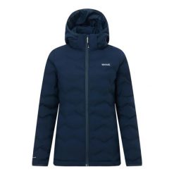 Damska kurtka z kapturem Regatta Deyla. Niebieskie kurtki damskie Regatta, m, bez wzorów, z poliamidu, z kapturem. Za 368.00 zł.