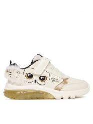 Geox Sneakersy J Ciberdron J56LPA 0BCKN C1M2U S Écru. Buty sportowe dziewczęce Geox, ze skóry, bez zapięcia. Za 239.99 zł.