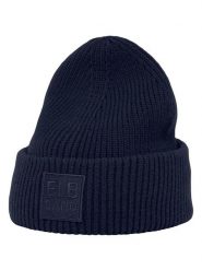 ELBSAND Czapka beanie "Nora" w kolorze granatowym rozmiar: onesize. Niebieskie czapki damskie ELBSAND, bez wzorów, z materiału. Za 73.99 zł.