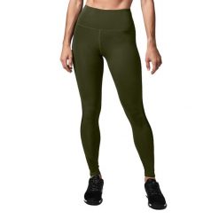 Legginsy treningowe damskie STRONG ID Essential. Zielone legginsy damskie STRONG ID, s, bez wzorów, z poliesteru. Za 159.99 zł.