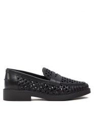 MICHAEL Michael Kors Mokasyny Eden Loafer 40T4EDMP3L Czarny. Czarne mokasyny damskie MICHAEL Michael Kors, ze skóry, bez obcasa. Za 649.99 zł.