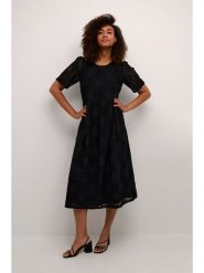 CULTURE Sukienka w kolorze czarnym rozmiar: M. Czarne sukienki damskie Culture, bez wzorów, z koronki, bez ramiączek. Za 159.59 zł.