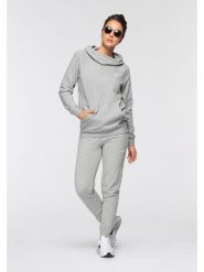 Nike Spodnie dresowe w kolorze szarym rozmiar: XL. Szare spodnie dresowe damskie Nike, xl, bez wzorów, z bawełny. Za 162.11 zł.