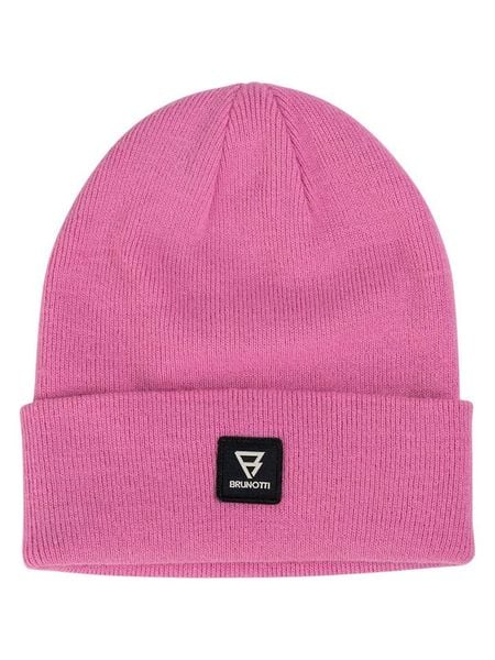 Brunotti Czapka "Tignes" w kolorze różowym rozmiar: onesize. Różowe czapki damskie Brunotti, z aplikacjami, ze splotem. Za 39.99 zł.