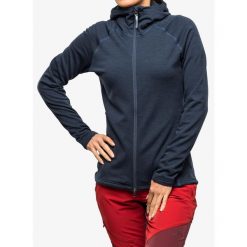Bluza z kapturem damska Houdini Outright Houdi. Niebieskie bluzy damskie Houdini, l, bez wzorów, z kapturem. Za 728.99 zł.