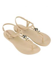 Ipanema Sandały "Class Spheres" w kolorze beżowym rozmiar: 40. Brązowe sandały damskie Ipanema, bez wzorów, z otwartym noskiem, bez obcasa, bez zapięcia. Za 56.39 zł.