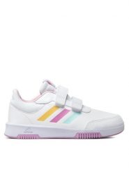 Adidas Sneakersy Tensaur Sport 2.0 Cf K GW6453 Biały. Białe buty sportowe dziewczęce Adidas, bez wzorów, ze skóry, bez zapięcia. Za 129.99 zł.