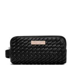 Kosmetyczka Nine West. Czarne kosmetyczki damskie Nine West, bez wzorów. Za 79.99 zł.