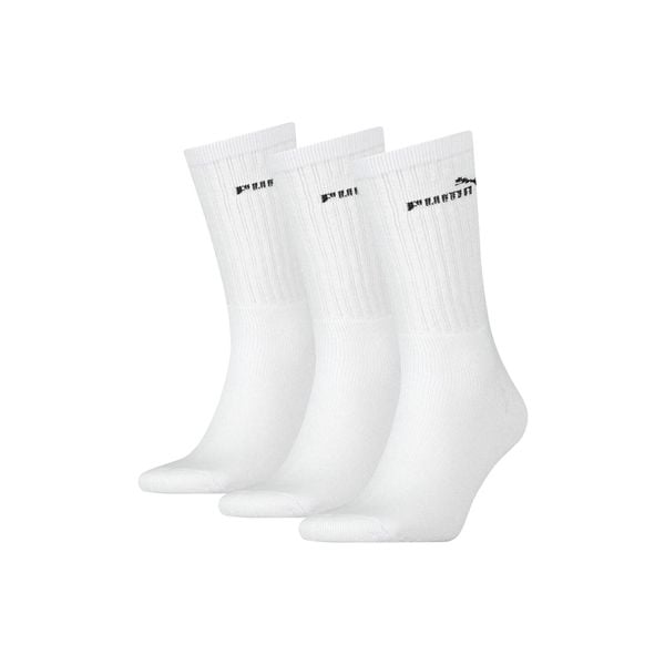 Skarpety Puma Crew 3-Pack 35-38: Komfort i jakość. Białe skarpetki damskie Puma, bez wzorów, z bawełny. Za 137.99 zł.