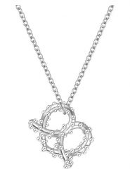 Glanzstücke München Srebrny naszyjnik z zawieszką - dł. 40 cm rozmiar: onesize. Szare naszyjniki damskie Glanzstücke München, srebrne. Za 139.54 zł.