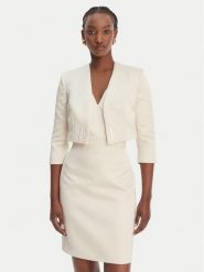 Elisabetta Franchi Sukienka koktajlowa TB-001-61E2-V550 Écru Regular Fit. Sukienki damskie Elisabetta Franchi, bez wzorów, z syntetyku, wizytowe, bez ramiączek. Za 2,339.00 zł.