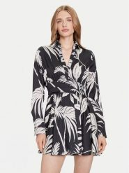 Guess Sukienka koktajlowa W5YK00 WF1T2 Zielony Regular Fit. Zielone sukienki damskie Guess, z aplikacjami, z syntetyku, wizytowe, bez ramiączek. Za 459.99 zł.