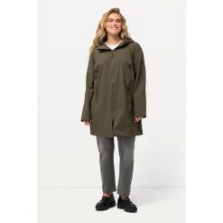 Damskie Kurtka softshell HYPRAR hydrofobowa podszewka z polaru. Zielone kurtki damskie Ulla Popken, plus size, bez wzorów, z elastanu, bez kaptura. Za 584.99 zł.