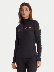 Rossignol Bluza techniczna RLOWL11 Czarny Slim Fit. Czarne bluzy damskie Rossignol, s, bez wzorów, z syntetyku, bez kaptura. Za 649.99 zł.