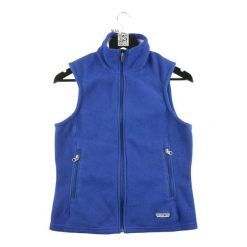 Second life – Kurtka polarowa Synchilla dla kobiet – Jak nowa. Niebieskie kurtki damskie Patagonia, bez wzorów, z polaru, bez kaptura. Za 253.76 zł.