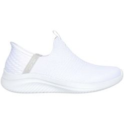 Buty damskie SKECHERS Ultra Flex 3.0 Cozy Streak. Białe obuwie sportowe damskie Skechers, bez zapięcia. Za 329.99 zł.